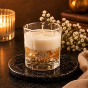 Whiskey on the Rocks Candle